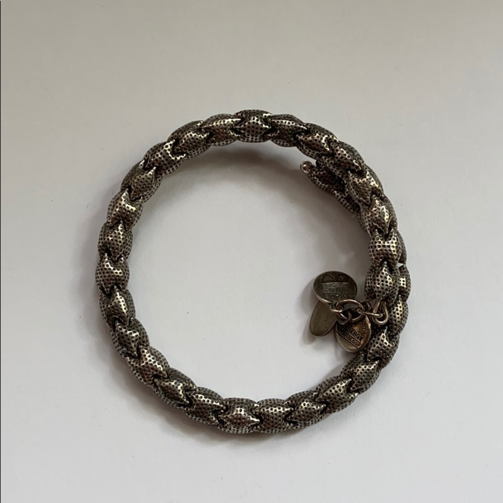 Alex & Ani Silver Vintage Wrap Bracelet - Picture 4 of 13